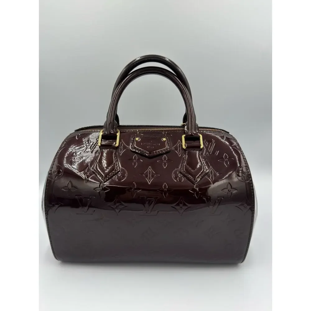 Louis Vuitton Monogram Vernis Montana Handbag Amarante Purple 2013 Pristine